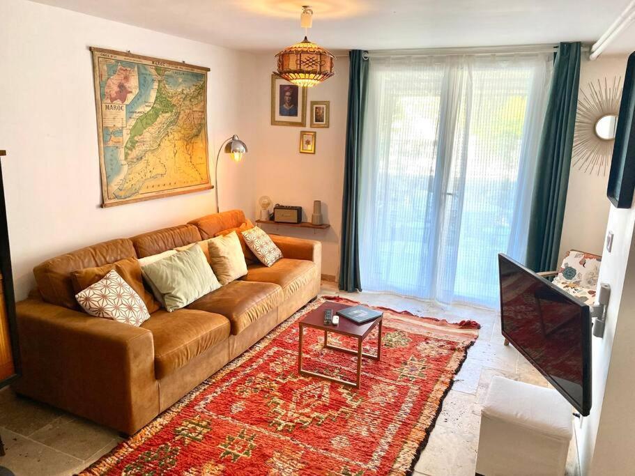 La Suite De La Maison Jaune Montpellier Dış mekan fotoğraf